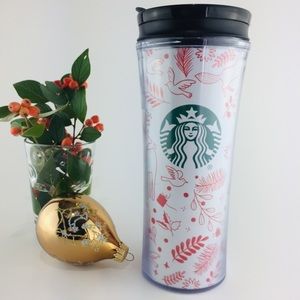 Starbucks Holiday Christmas Traveler Tumbler 16 Oz